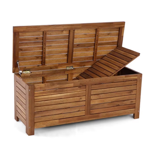 <b>Garden</b> Storage <b>Box</b> Featuring Weather Resistant Construction And Spacious Design Ideal <b>For</b> Storing Cushions <b>Tools</b> - Product Image 1
