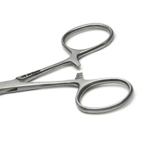 Équipement vétérinaire Backhaus, pinces chirurgicales vétérinaires en acier inoxydable, pince à serviette pour microchirurgie avec caractéristiques droites et courbées - Product Image 5