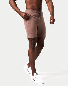 Service OEM, vente en gros de shorts pour hommes, impression de logo personnalisé, polyester/coton, coupe-vent, fermeture à cordon, couleur personnalisée, streetwear - Product Image 2