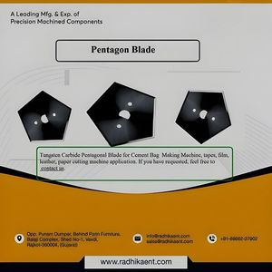 Custom Size Shredder <b>Block</b> for <b>Plastic</b> Granulator Machine Spare Parts Wear Resistant Rotary Knife for Waste Shredding - Product Image 3