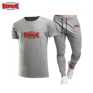 2021Men Casual Tracksuit Summer Clothes Sportswear Two Piece Set <b>T</b> Shirt Brand <b>Track</b> Clothing Male Sweat suit Sports Suits - Product Image 4