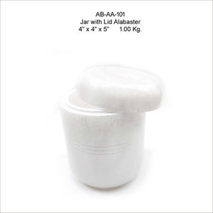 Elegante Tarro de Almacenamiento de Alabastro Artesanal, Contenedor de Piedra Hecho a Mano de Lujo, Decoración para Cocina y Hogar, Precio al por Mayor Premium - Product Image 4