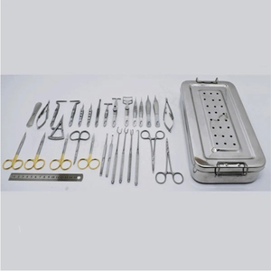 Juego de Blefaroplastia de Calidad Premium, 30 Piezas, Instrumentos Quirúrgicos de Acero Inoxidable Alemán para Cirugía Ocular y Microcirugía, con Certificación CE e ISO - Product Image 1