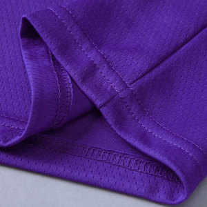 Tenue d'équipe de basketball personnalisée imprimée, 100 % polyester, matière douce, séchage rapide, légère pour hommes - Product Image 6