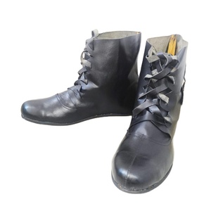Zapatos de tobillo alto de cuero de vaca genuino vikingo para hombres, botas nórdicas tradicionales, calzado Medieval hecho a mano - Product Image 1