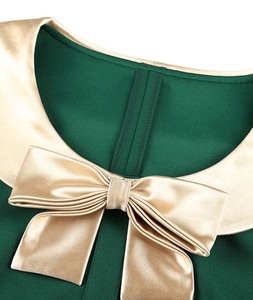 Robe polo moderne pour femme - Détail contrastant élégant - Robe piqué à manches courtes pour femme avec logo personnalisé - Product Image 3