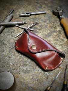 Premium Leather Glasses Pouch Genuine Cowhide <b>Case</b> Luxury Soft Slim Handmade Reading Spectacles Cover Sleeve LGC-0036 - Product Image 6