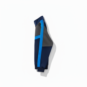 Ensemble de survêtement de football pour hommes en polyester 100 % personnalisé OEM, manches courtes, logo frontal par sublimation, séchage rapide, respirant - Product Image 4