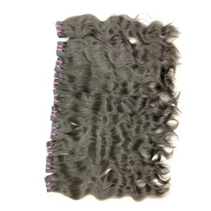 100% vrais cheveux indiens vierges 10A pur brésilien vague profonde brut Remy faisceaux de cheveux humains pas cher avec fermeture à lacet - Product Image 1