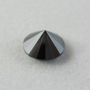 Minerales Raros, Diamante Natural Suelto de Corte Redondo Negro Intenso de 1.00CT, Pulido a Mano, con Certificado GIA, para la Elaboración de Joyería - Product Image 2