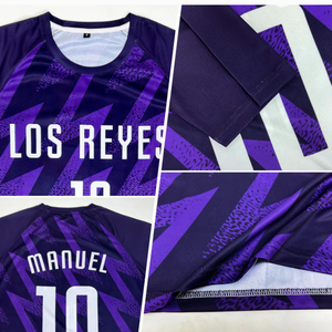 Conjunto de Uniforme de Fútbol Personalizado para Hombre, Equipaciones de Fútbol Transpirables en Colores Azul, Rosa, Amarillo y Verde - Product Image 5