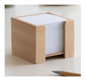 Modern Design Wood Note Holder Sticky Note Customized New Crafts Wood Holders Gifts for Teachers Day Note <b>Pad</b> Holder - Product Image 3