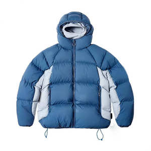 Manteau d'hiver chaud, confortable et élégant, doudoune épaisse pour l'extérieur, veste matelassée à capuche personnalisée pour homme - Product Image 2