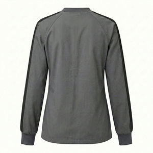 Blouse médicale pour femmes, veste de préchauffage à boutons-pression, uniforme d'infirmière d'hôpital, conception personnalisée, prix de gros, vestes de travail médicales - Product Image 3