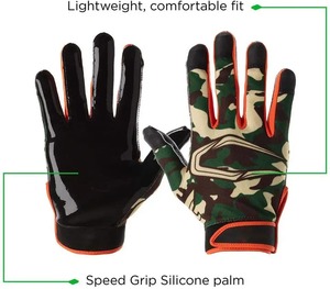 Guantes de Trabajo de Camuflaje para Exteriores con Palma de Poliuretano Antideslizante, Cierre de Gancho y Bucle Unisex, con Logotipo Personalizado - Product Image 4