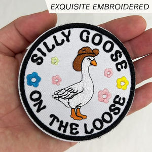 Custom Embroidery Patch Premium Fabric Threadwork Badge Wholesale Iron On Sew On for Jackets Hats <b>Backpacks</b> Clothing Decorative - Product Image 2