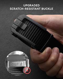 Venta Directa de Fábrica, Cinturón Casual para Hombre de Alta Calidad, Estilo Vintage, Personalizado, Hebilla de Aleación con Diseño Floral, Material de Cuero Vacuno, 3.5cm - Product Image 4