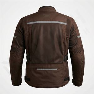 Chaqueta de Motociclista de Cuero Genuino para Hombre de la Mejor Calidad, Nueva Colección de Invierno, Chaquetas de Motocicleta con Protecciones Desmontables Personalizadas - Product Image 2
