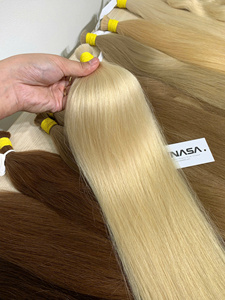 Extensiones de Cabello Natural Rubio Liso de 100g, Precio al por Mayor, Cabello Humano Virgen Vietnamita de Primera Calidad, Super Doble Trama, Todos los Colores 60 - Product Image 2