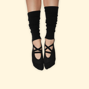 Calcetines de Pilates con Correa Antideslizante de Spandex/Nylon/Algodón, Antibacterianos, Transpirables, para Estudios de Fitness, Largos, Coloridos, Accesorios - Product Image 1