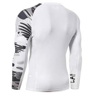 Camiseta Deportiva de Compresión Personalizada para Hombre, Manga Larga, Secado Rápido, para Gimnasio, Entrenamiento, Running, Ropa Deportiva OEM - Product Image 2