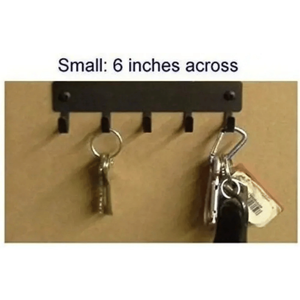CIFbuy Appendiabiti da Parete Moderno in Metallo Nero, Stile Industriale Rustico, Doppio, Minimalista, Artistico, Riutilizzabile, Regolabile, Servizio Pick & Place - Product Image 4
