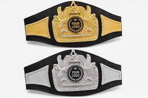 Ceinture de championnat personnalisée en cuir et laiton pour Taekwondo, Karaté, MMA, Lutte, Boxe, qualité supérieure, poids lourd - Product Image 6