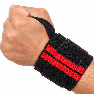 สายรัดข้อมือปรับระดับได้สำหรับยกน้ำหนัก ฟิตเนส ออกกำลังกาย เสริมสร้างความแข็งแรง รองรับการเล่นกีฬา รับผลิตตามสั่ง ขายส่ง OEM ODM - Product Image 1