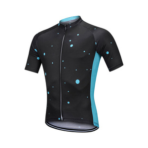 Maillot de cyclisme professionnel personnalisé respirant sublimé à manches courtes unisexe pour cyclistes - Product Image 1