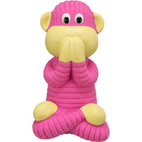 Peluche singe 12 cm, couleurs variées, jouet couineur pour animaux de compagnie, coloré et mignon, jouets pour chiens