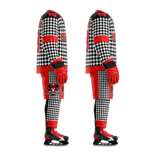 Uniformes de Hockey sobre Hielo al por Mayor, Fabricante de Camisetas Personalizadas por Sublimación, para Jóvenes, Adultos, Hombres y Mujeres, Proveedores OEM Directos de Fábrica - Product Image 4