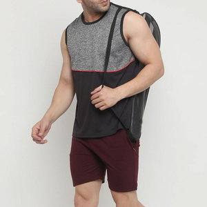 Camiseta sin Mangas Ligera, Transpirable y de Secado Rápido para Hombre, Venta Directa de Fábrica, Alta Calidad, 100% Algodón, Ropa Deportiva para Gimnasio - Product Image 3