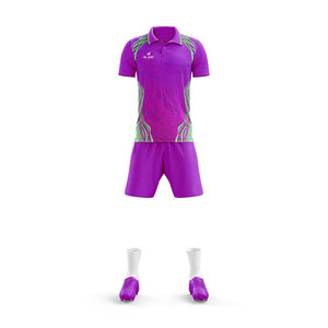 Nueva Camiseta de Fútbol Azul para Hombre 2026, Diseño Personalizado, Sublimación, Secado Rápido, para Clubes y Equipos de Fútbol - Product Image 2