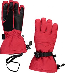 2025 Custom Made Ski <b>Gloves</b> Reflective Design Fleece Lining Full Fingers Outdoor Snow Skiing Snowboarding Winter Accessory - Product Image 1