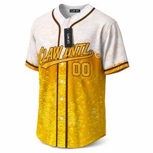 Camiseta de béisbol Clan Intl para hombre, manga corta, cuello redondo, correa ajustable, poliéster transpirable, ajuste regular, para adultos, para todas las estaciones - Product Image 2
