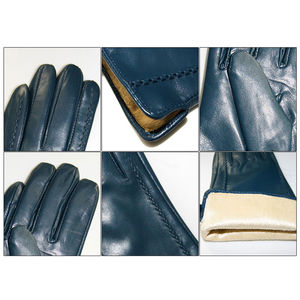 Nuevos Guantes Térmicos de Cuero Vintage para Invierno con Forro de Algodón - Diseño Ecológico, Cálidos, con Pantalla Táctil, Ideales para Viajes al Aire Libre - Product Image 6