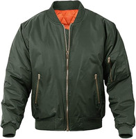 Blouson Aviateur Hiver Homme Heritage Polyvalent en Toile Isolée Matelassée Respirante de Qualité Supérieure