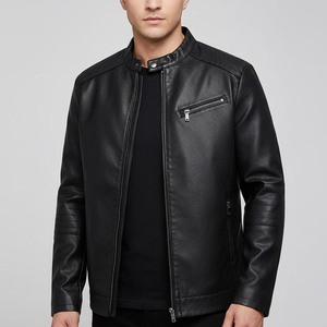 Premium Quality <b>Genuine</b> <b>Leather</b> <b>Jackets</b> for Men Winter Casual <b>Jackets</b> Soft <b>Genuine</b> <b>Leather</b> Outerwear Warm Fashionable - Product Image 4