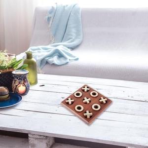 Jeu de société de haute qualité à 28 pions, dominos amusants en bois et MDF faits à la main en Inde avec points en résine et métal pour enfants et adultes - Product Image 2