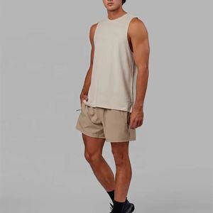 กางเกงขาสั้นผ้าโพลีเอสเตอร์สำหรับผู้ชายกางเกงขาสั้นผ้าสแปนเด็กซ์เอวยางยืดมีกระเป๋าขนาด5นิ้วสำหรับเล่นกีฬาออกแบบโลโก้ได้ตามต้องการ - Product Image 5