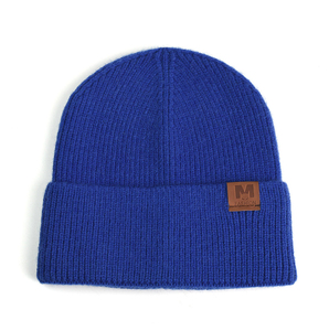 Custom Merino Wool Blend Rib Knit Cuffed Beanie <b>Hat</b> <b>Winter</b> Folded Style with Custom Logo for Men and Women Unisex Soft Beanie - Product Image 6