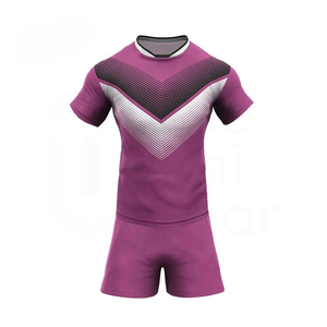High Quality <b>Rugby</b> Football Wear Set Custom Logo Design <b>Rugby</b> Football Jersey Shorts for Men and <b>Women</b> Wholesale <b>Top</b> Product - Product Image 1