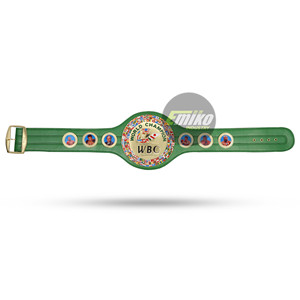 Cinturón de Campeonato de Boxeo Mundial WBC Personalizado, Correa de Cuero Genuino Verde, Placas de Metal de Latón 3D, Cinturón de Campeonato de Alta Calidad - Product Image 4