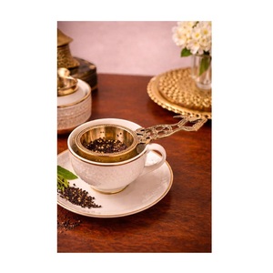 Infuseur à thé en laiton avec fil métallique, passoire à thé à long manche pour ustensiles de cuisine, forme créative, infuseur à thé en vrac - Product Image 5