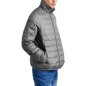 Blouson matelassé imperméable pour homme, inspiré du monde aérien - Excellent col montant et design multi-poches pour les trajets quotidiens et les sorties - Product Image 2