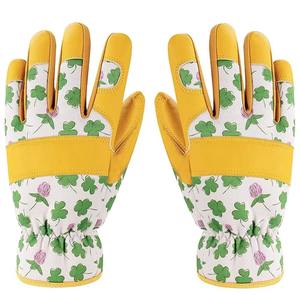 Guantes de Jardinería de Invierno Unisex de Cuero Resistente, Palmas Reforzadas, Agarre Antideslizante, Puño de Punto Transpirable, Impermeables - Product Image 1