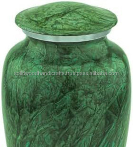 Urnes funéraires décoratives en laiton de haute qualité, faites à la main, pour hommes et femmes. - Product Image 3