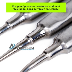 Élévateur manuel en acier inoxydable pour racine apicale, forceps d'extraction dentaire, instrument chirurgical pour le retrait des dents, poignée ergonomique - Product Image 4