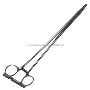 Pinzas Quirúrgicas de Precisión WORLD, Pinzas de Acero Inoxidable con Punta Recta, Pinzas Manuales con Bloqueo para Uso Hospitalario - Product Image 1