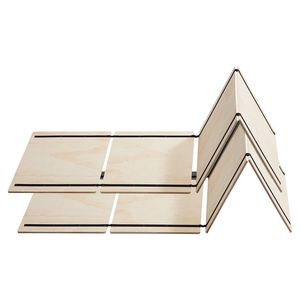 Base de Cama Plegable de Madera de 0.4 Pulgadas para Camas de Tamaño Completo, Soporte para Colchón, Duradera - Product Image 1